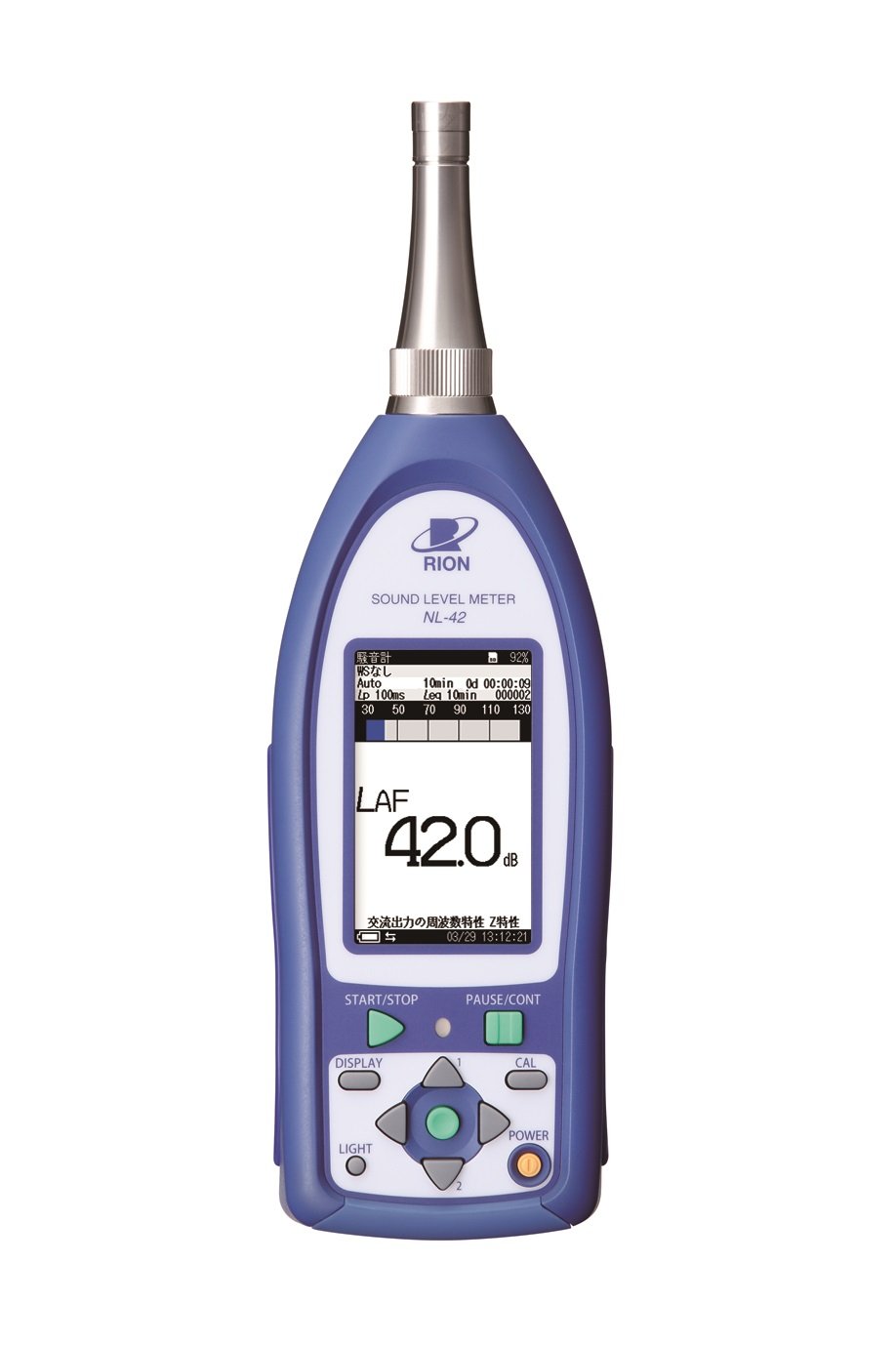 格安NEWリオン製　普通騒音計　NL-21（検定付）　中古品 環境測定器